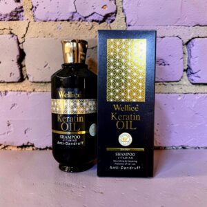 شامپو کراتین Wellice – ترمیم‌کننده و ضد شوره مو