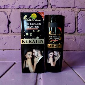 شامپو Silver Moon کراتین مایع – تقویت‌کننده و جلوگیری از ریزش مو