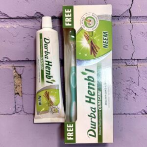 خمیردندان durba henbl – طبیعی برای مراقبت لثه و دندان‌ها