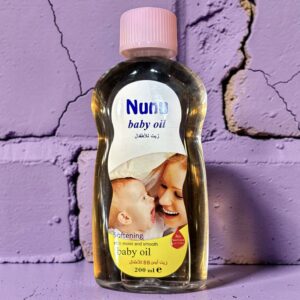 Nanu baby oil–حفظ نرمی و لطافت پوست کودک(200ml)