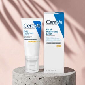 لوسیون صورت CeraVe AM – مرطوب‌کننده و ضد آفتاب SPF 30 (52ml)