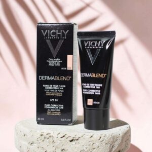 فاندیشن مایع VICHY Dermablend – رنگ 15 Opal، پوشش کامل و طبیعی (30ml)