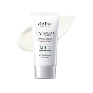 ضدآفتاب مینرال دالبا UV Essence Waterfull+ SPF50+ d’Alba UV Essence Waterfull+ Mild Sun Cream SPF50+ PA++++