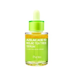 سرم ضدجوش  پیوریتو آزالائیک اسید ۱۰٪ + کوجیک + تی‌تری Purito – ۳۰ میل Purito Azelaic Acid 10 Kojic Tea Tree Serum – 30ml