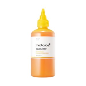 تونر بازسازی‌کننده و روشن‌کننده کوجیک اسید و زردچوبه مدیکیوب – ۲۵۰ میل Medicube Kojic Acid Turmeric Toner